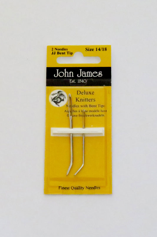 John James Deluxe Strikkenåle - 2 stk - 14/18