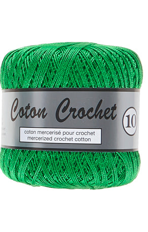45 - Grøn - Coton Crochet 10