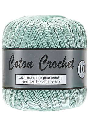 74 - Mint grøn - Coton Crochet 10