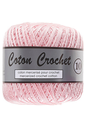 370 - Lyserød - Coton Crochet 10