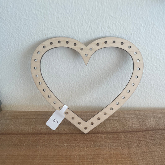 Træfigur - Hjerte 5 - 2. sortering