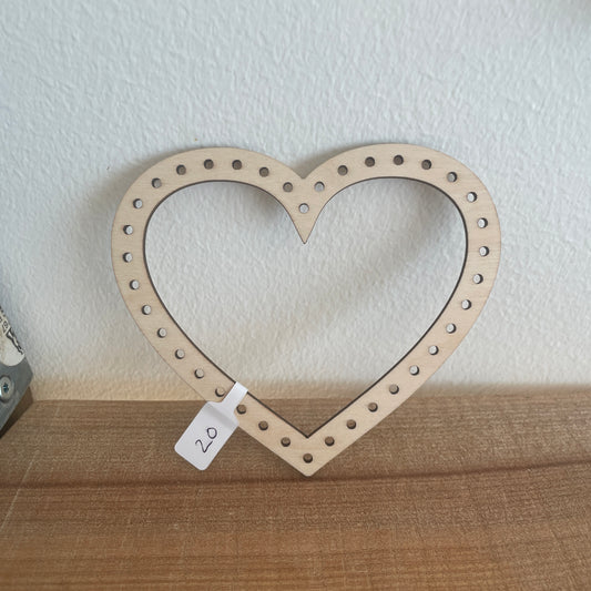 Træfigur - Hjerte 20 - 2. sortering