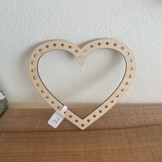 Træfigur - Hjerte 21 - 2. sortering