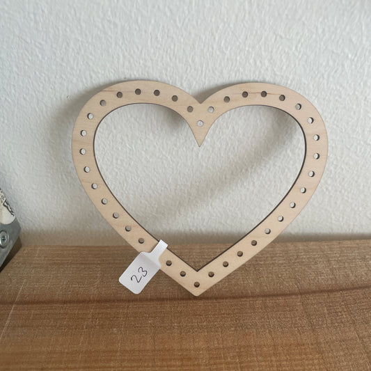 Træfigur - Hjerte 23 - 2. sortering