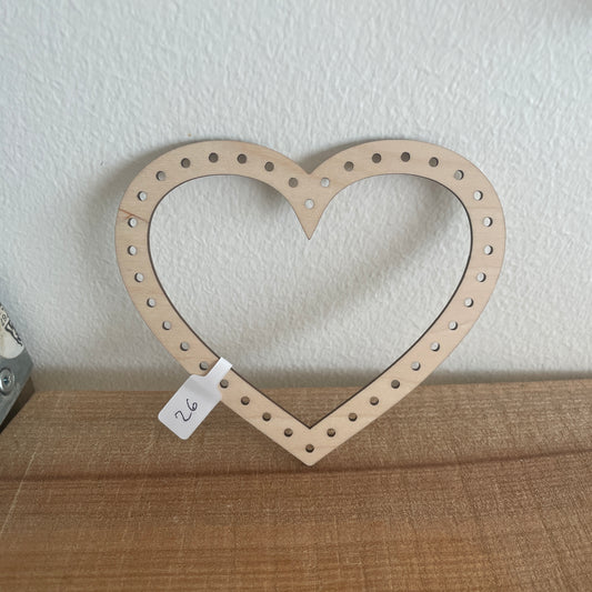 Træfigur - Hjerte 26 - 2. sortering