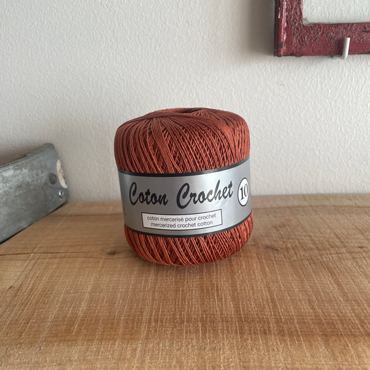 794 - Brun - Coton Crochet 10