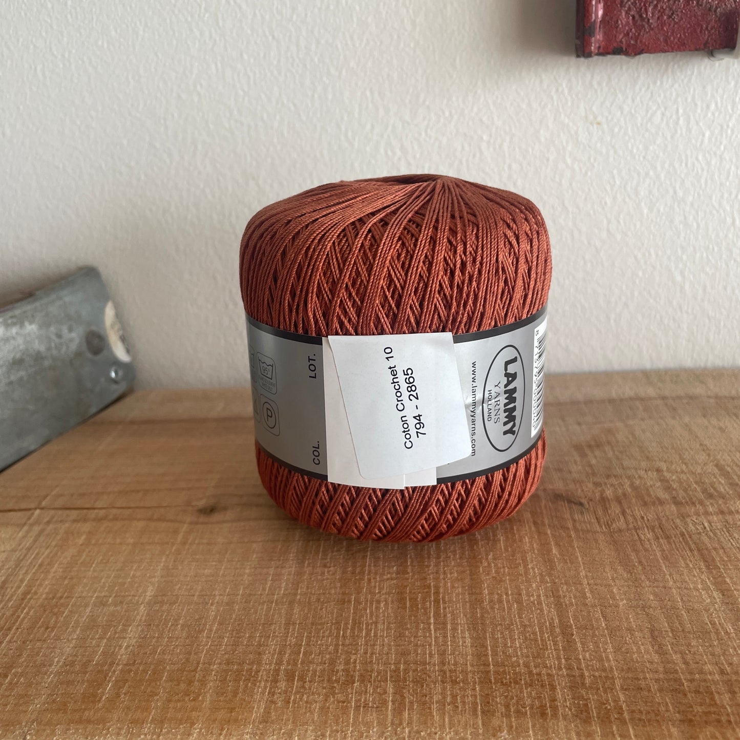 794 - Brun - Coton Crochet 10