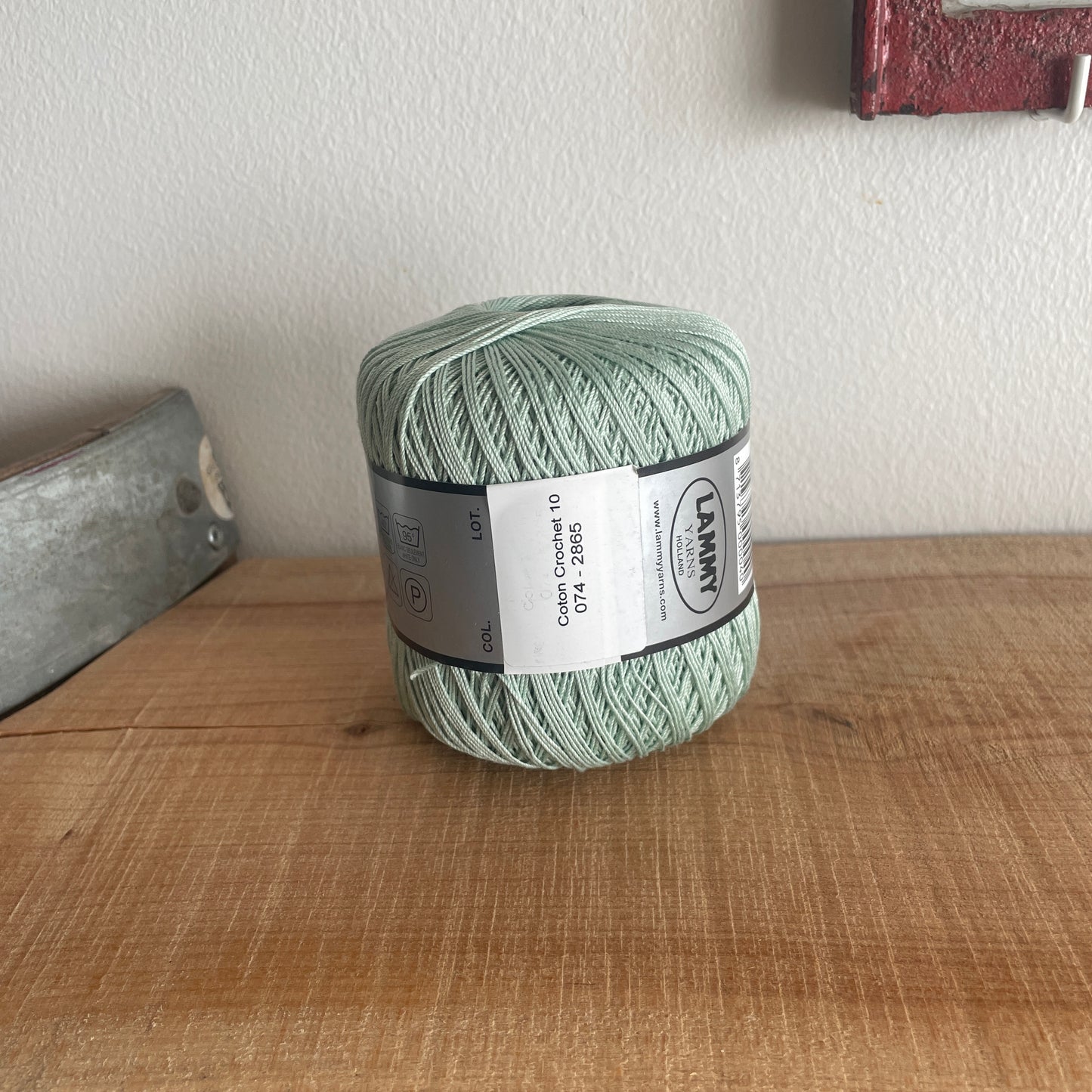 74 - Mint grøn - Coton Crochet 10