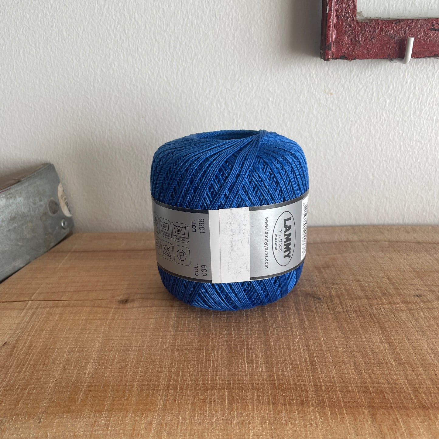 39 - Blå - Coton Crochet 10