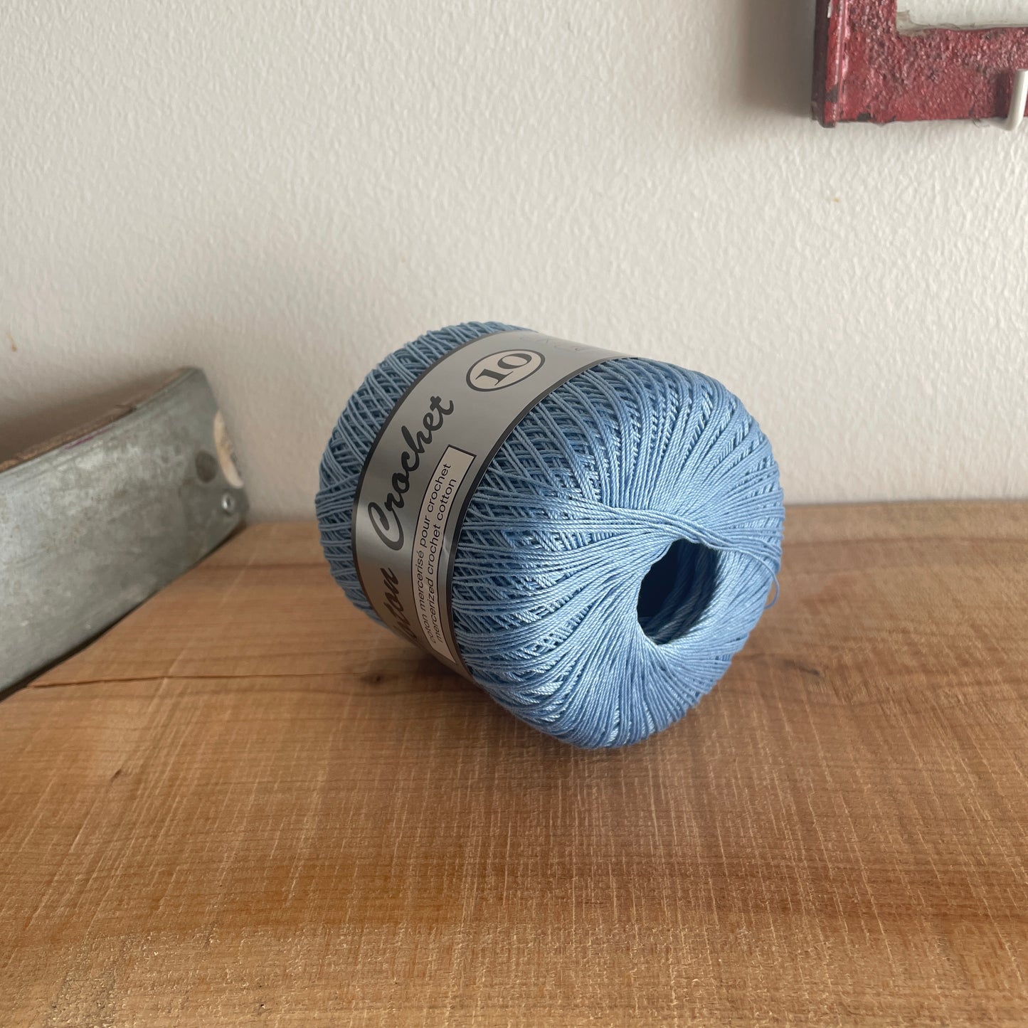40 - Lys blå - Coton Crochet 10