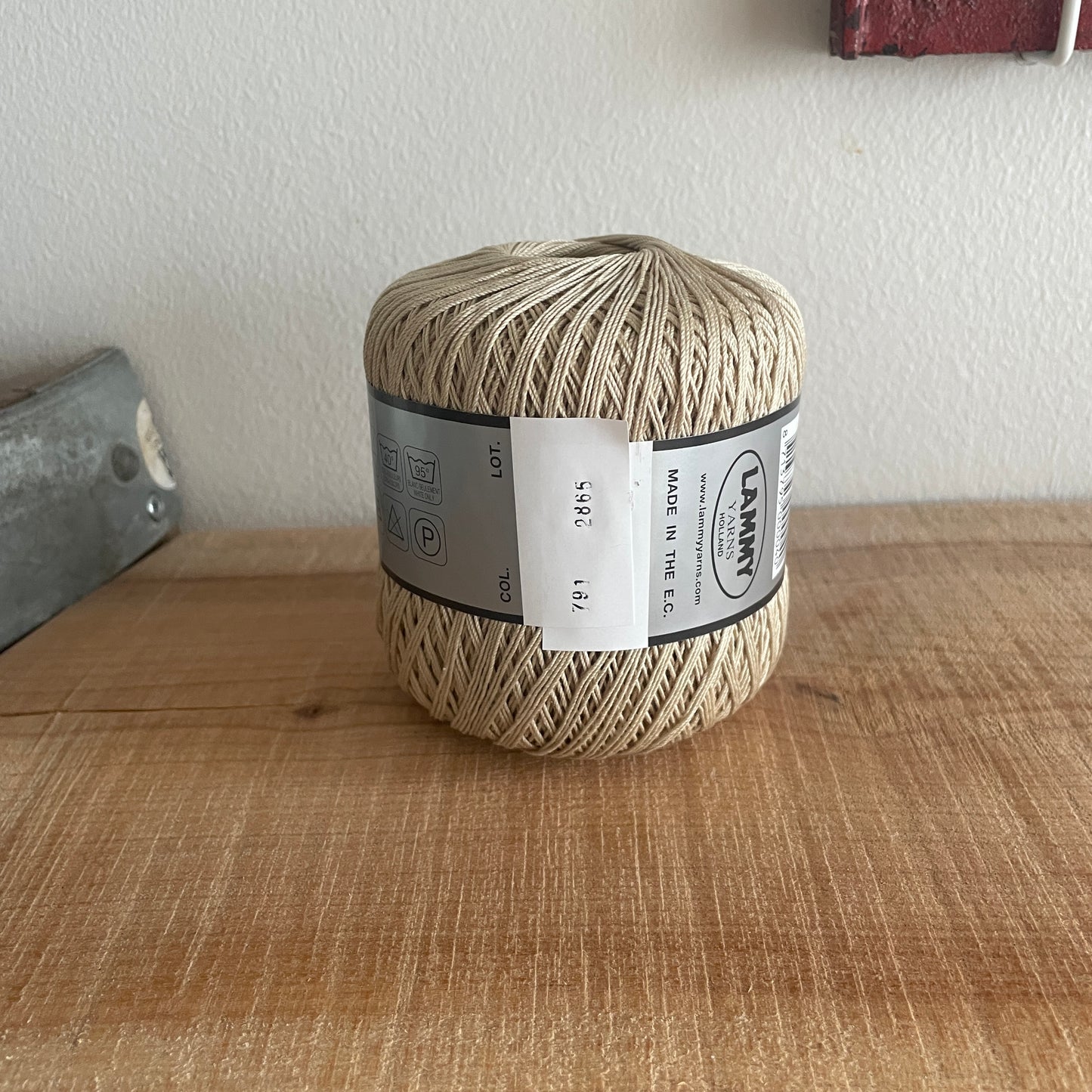 791 - Beige - Coton Crochet 10