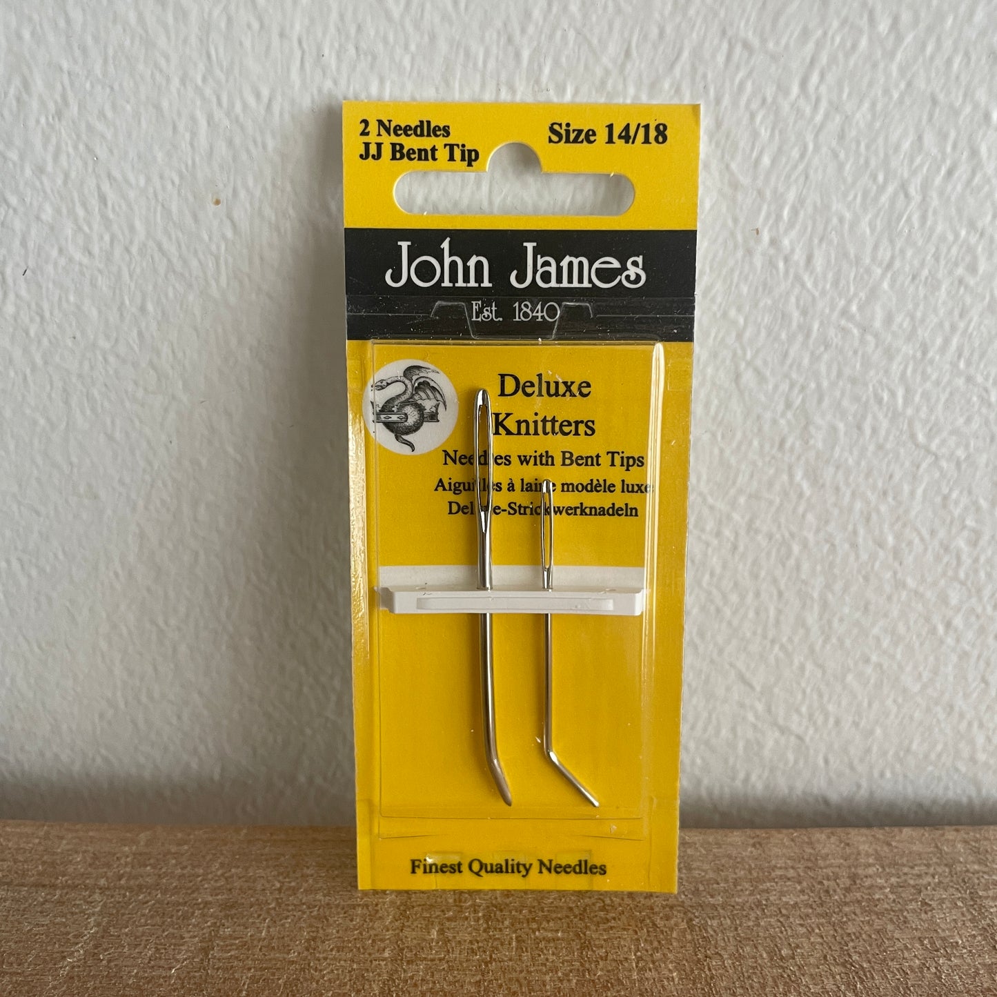 John James Deluxe Knitting needles - 2 pcs - 14/18