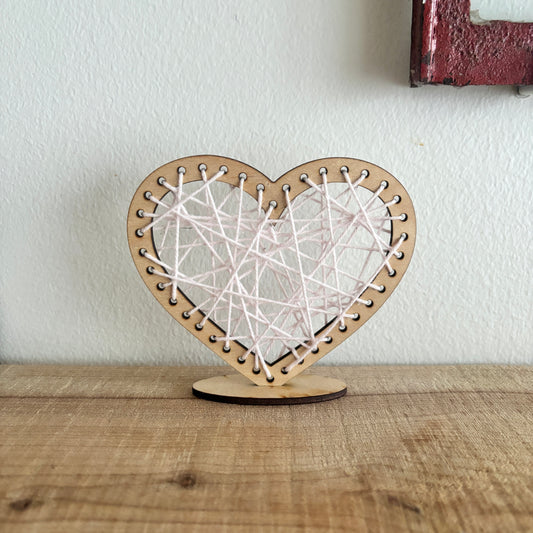 Træfigur - Hjerte