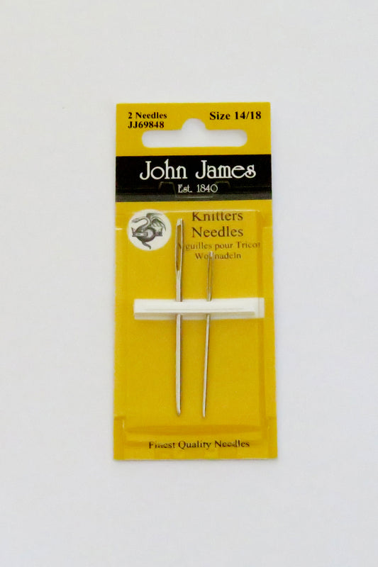 John James Knitting needles - 2 pcs - 14/18