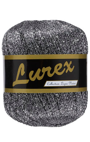 Lurex mica yarn, Gray no. 19