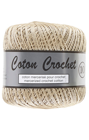 791 - Beige - Coton Crochet 10