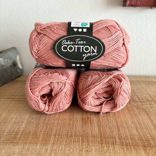 Bomuld 8/4 Oeko-tex - Rosa nr. 431150