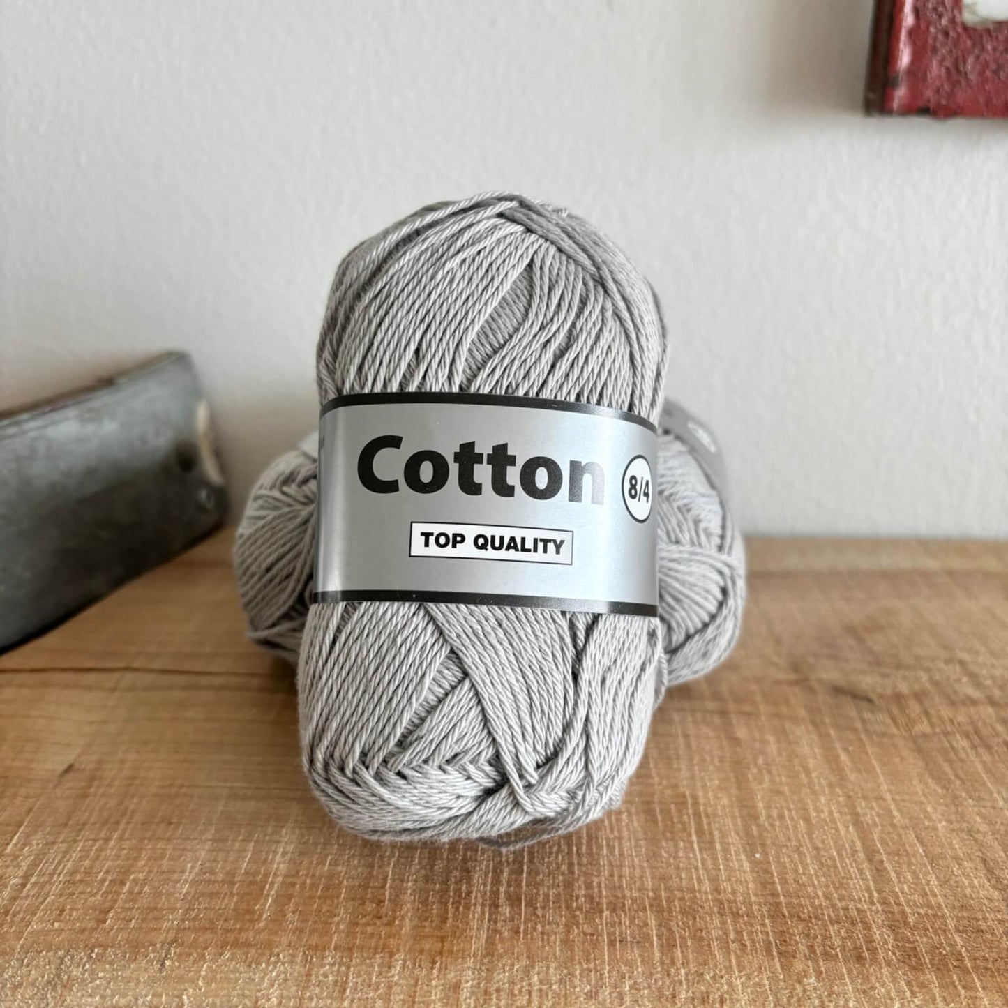 Lammy Cotton 8/4 - Lysegrå nr. 38