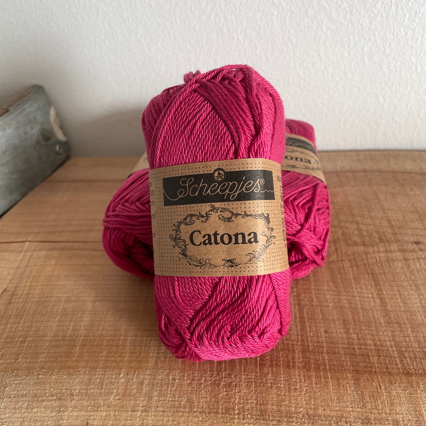 413 Catona Bomuld 8/4 Cherry