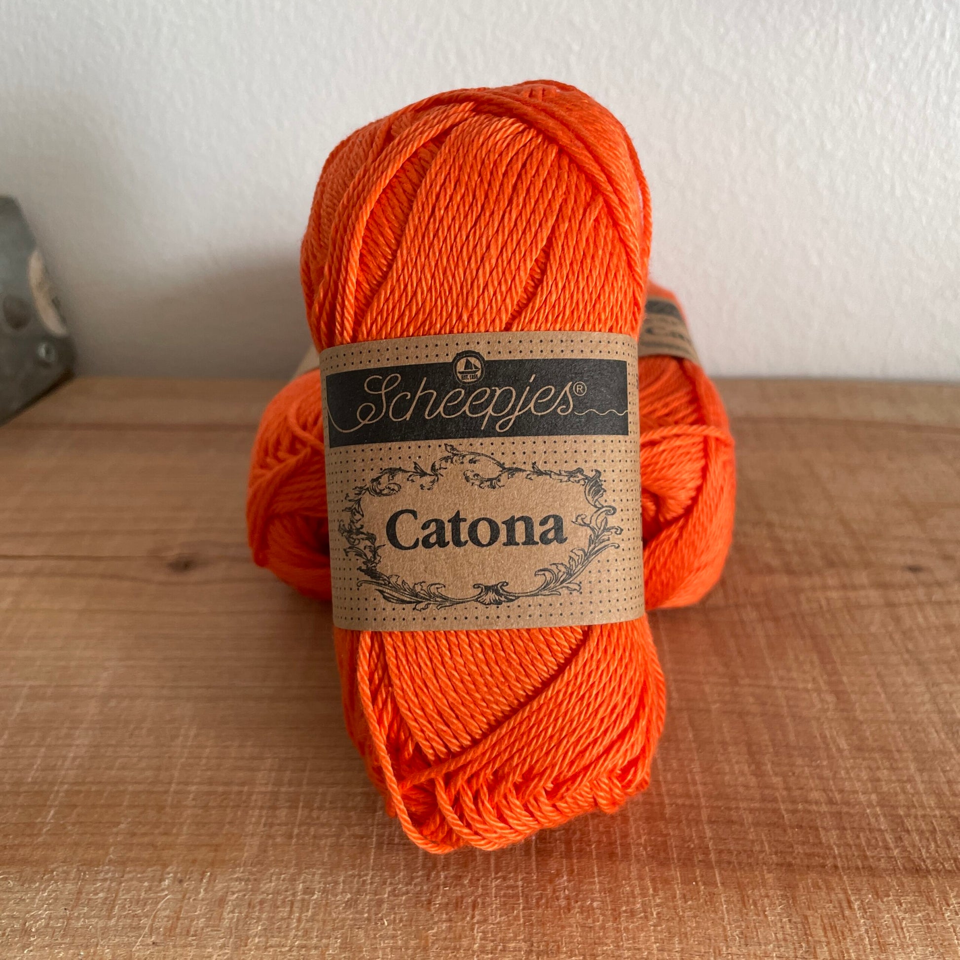 189 Catona Bomuld 8/4 Royal Orange