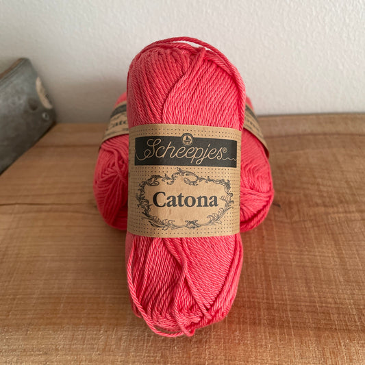 252 Catona Bomuld 8/4 Watermelon