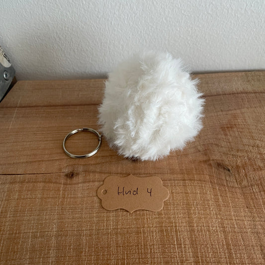 Finished keychain - White 4