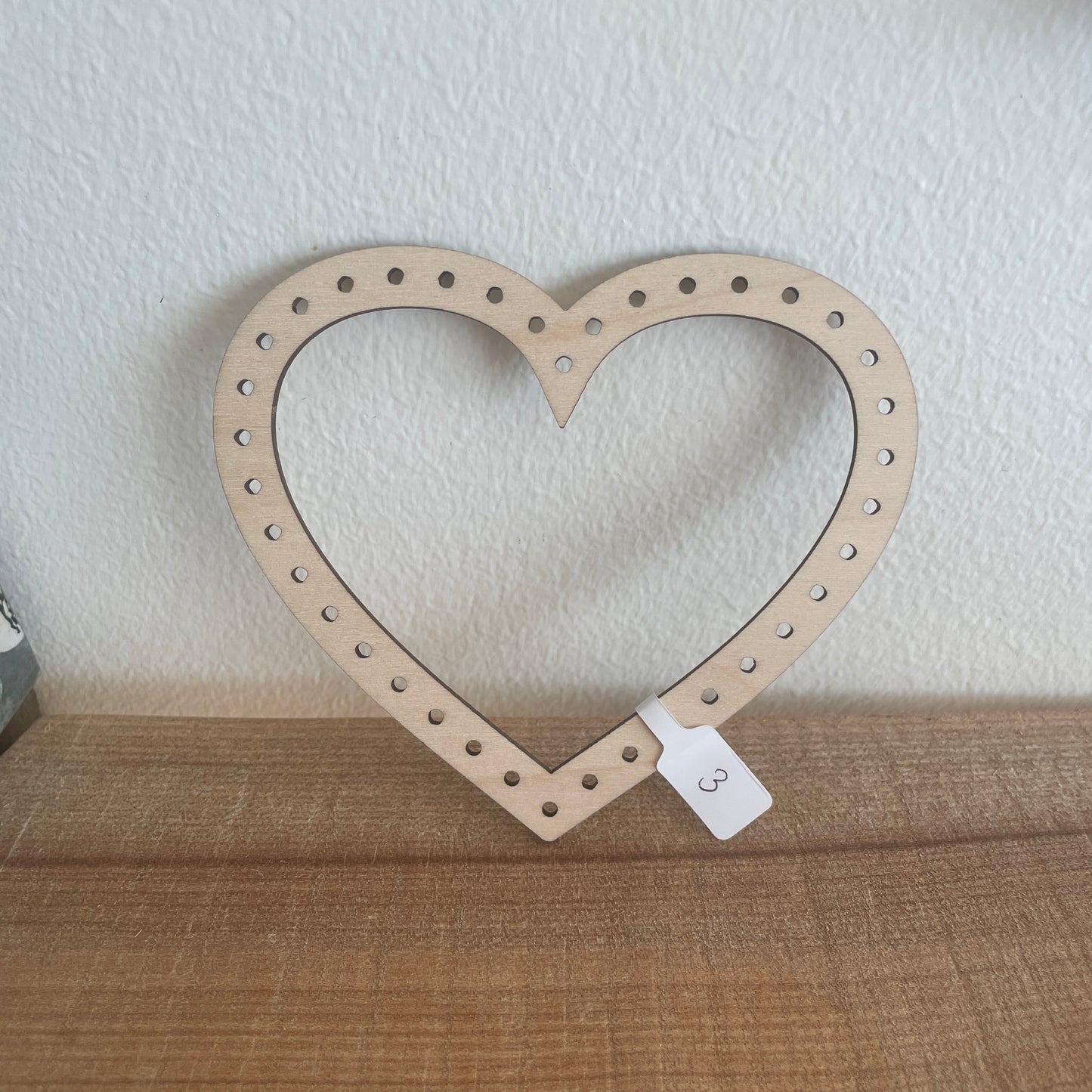 Træfigur - Hjerte 3 - 2. sortering