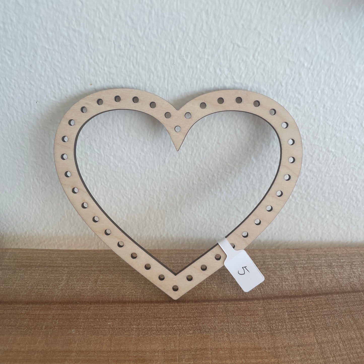 Træfigur - Hjerte 5 - 2. sortering