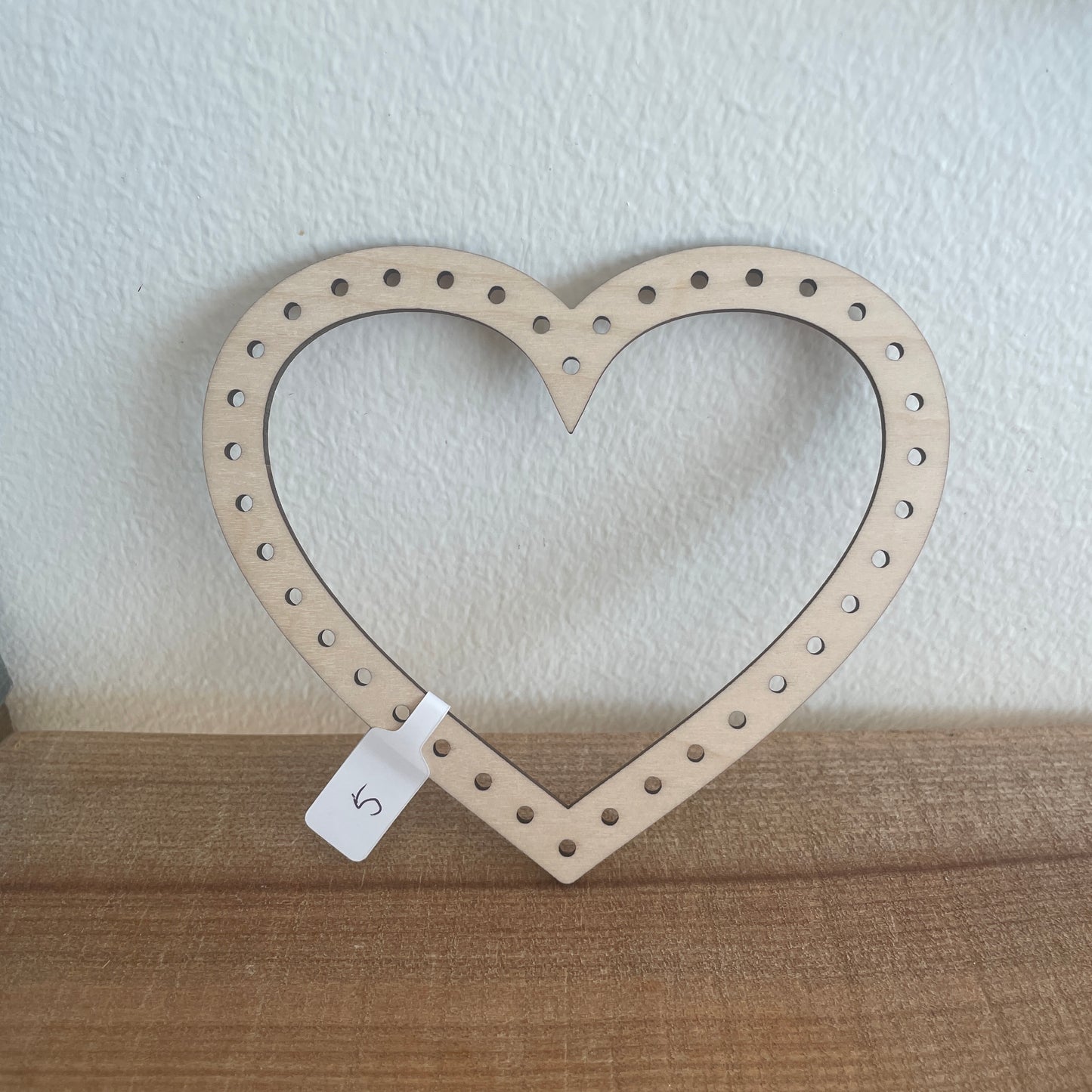 Træfigur - Hjerte 5 - 2. sortering