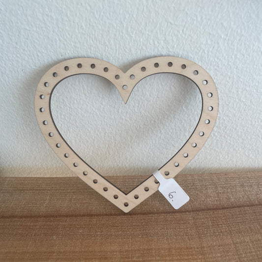 Træfigur - Hjerte 6 - 2. sortering