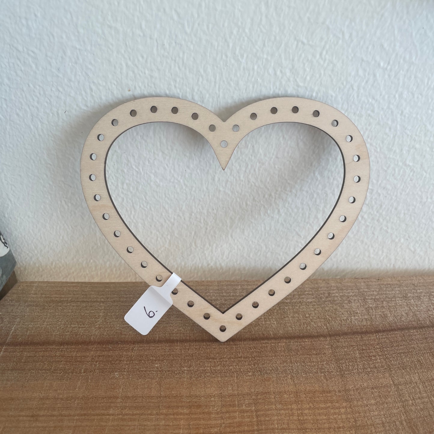 Træfigur - Hjerte 6 - 2. sortering