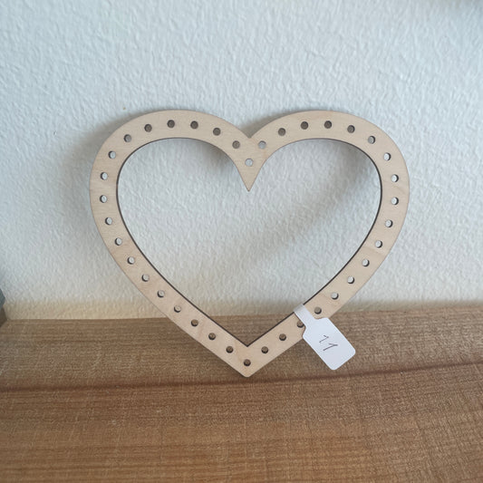 Træfigur - Hjerte 11 - 2. sortering