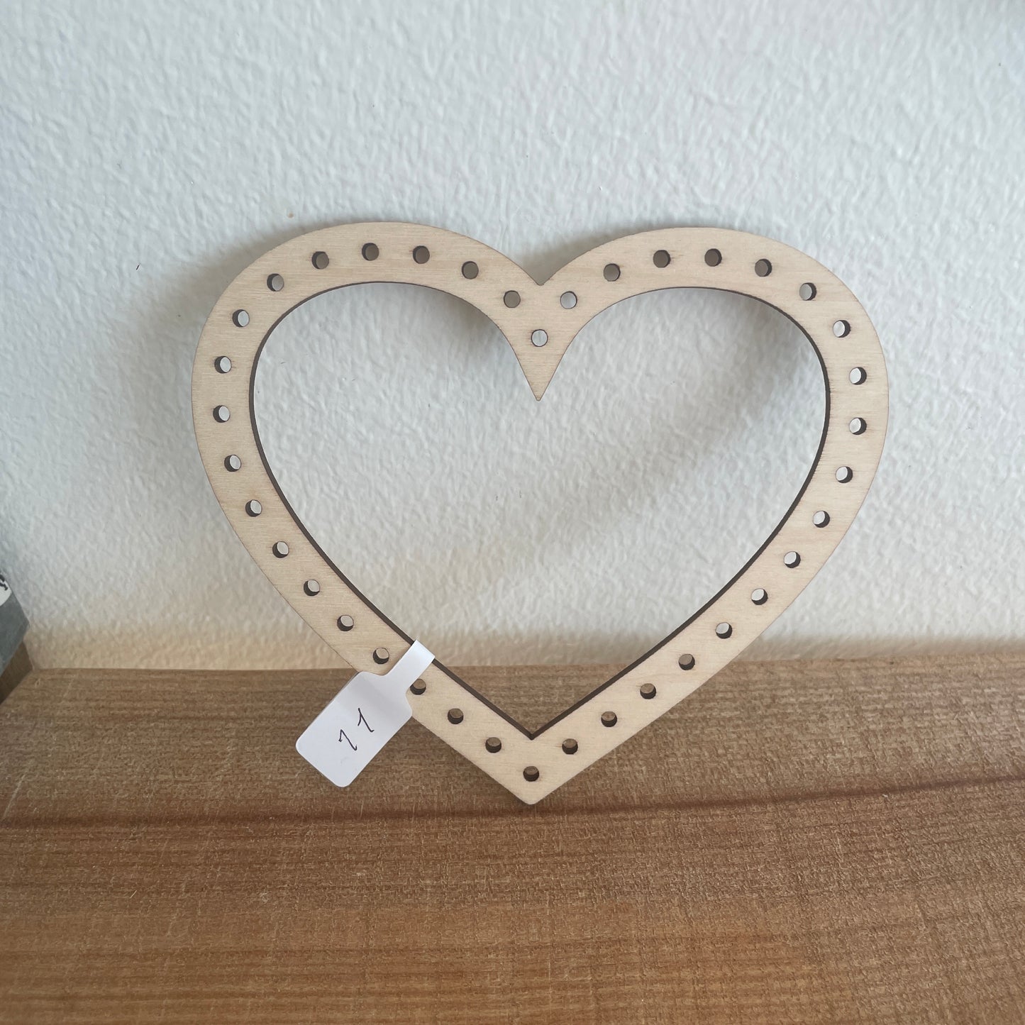 Træfigur - Hjerte 11 - 2. sortering