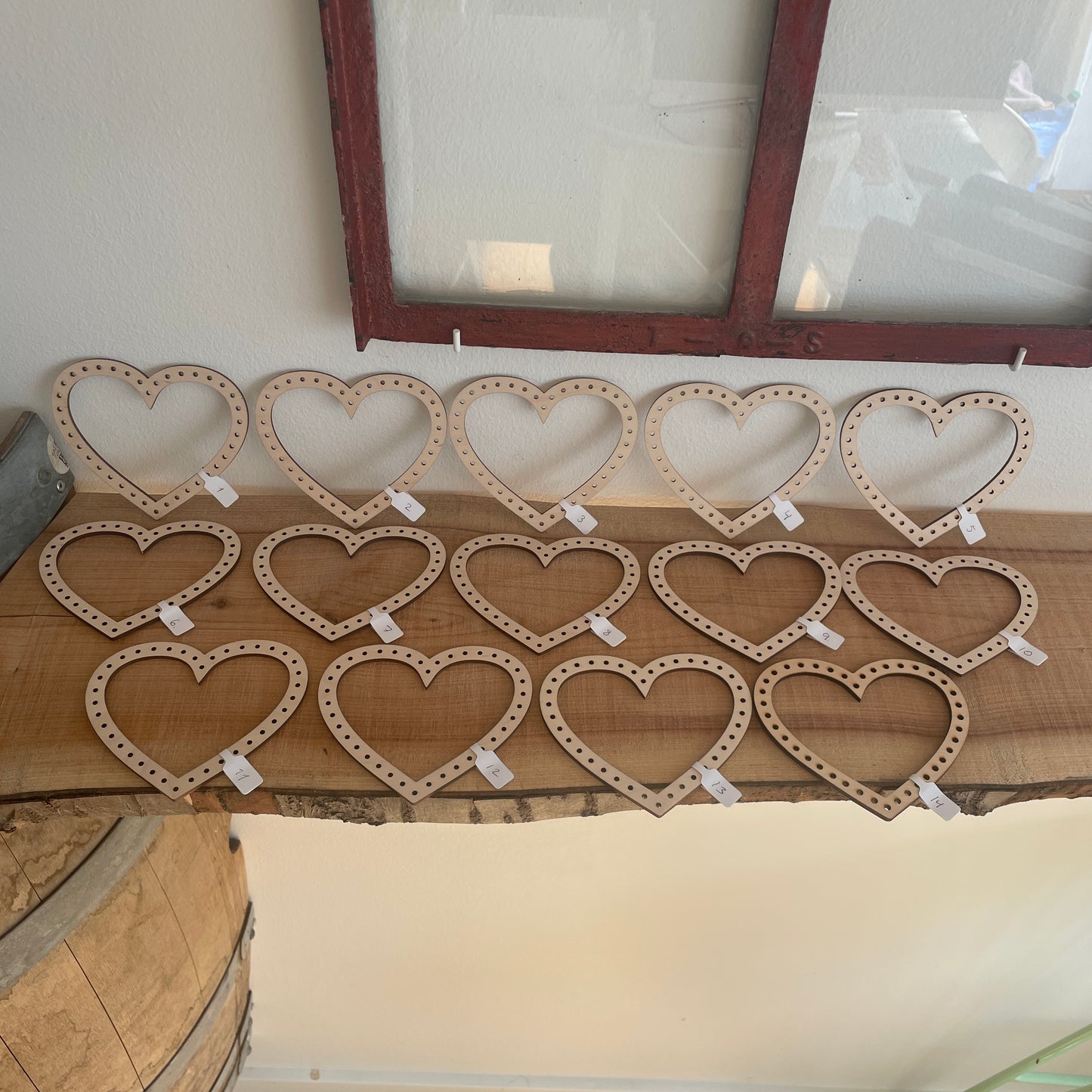 Træfigur - Hjerte 12 - 2. sortering