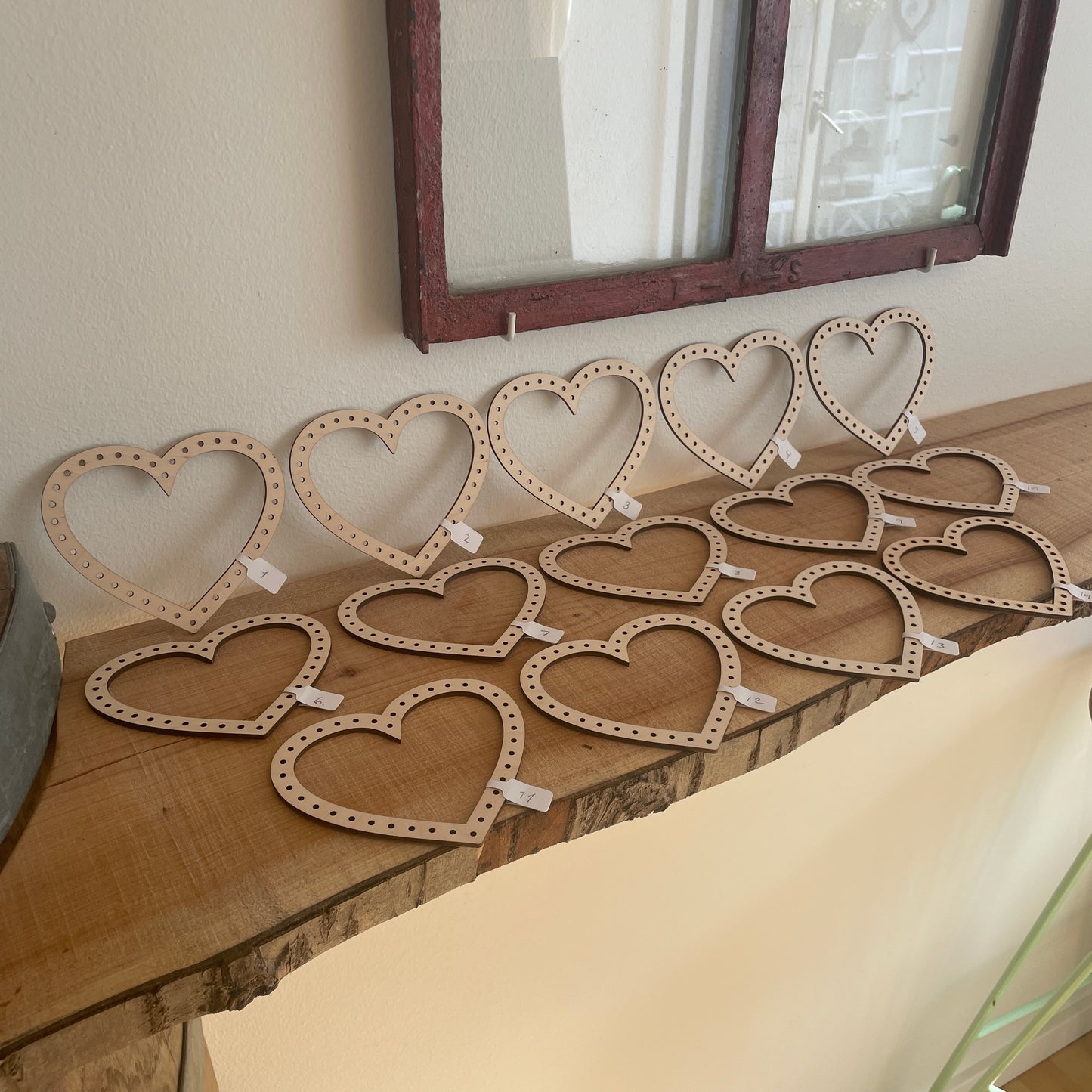 Træfigur - Hjerte 12 - 2. sortering