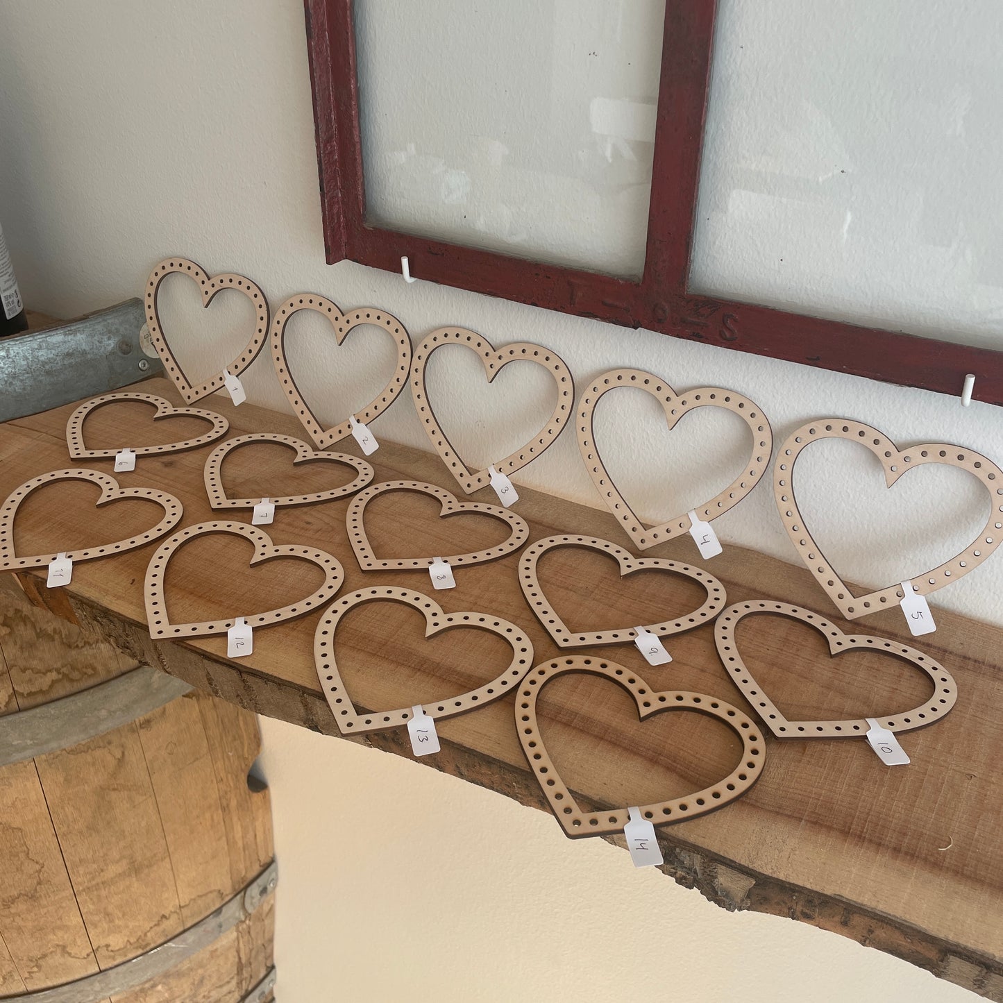 Træfigur - Hjerte 12 - 2. sortering