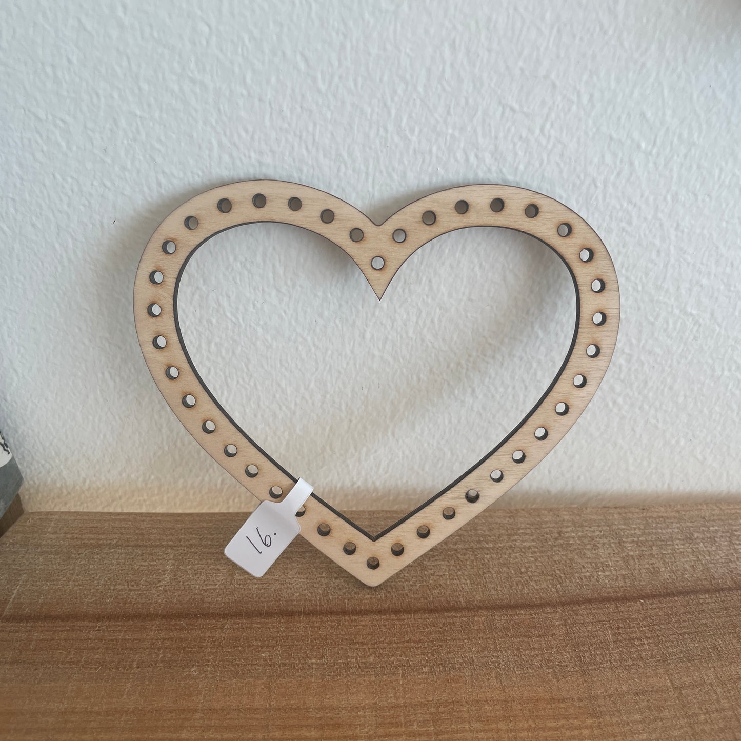 Træfigur - Hjerte 16 - 2. sortering