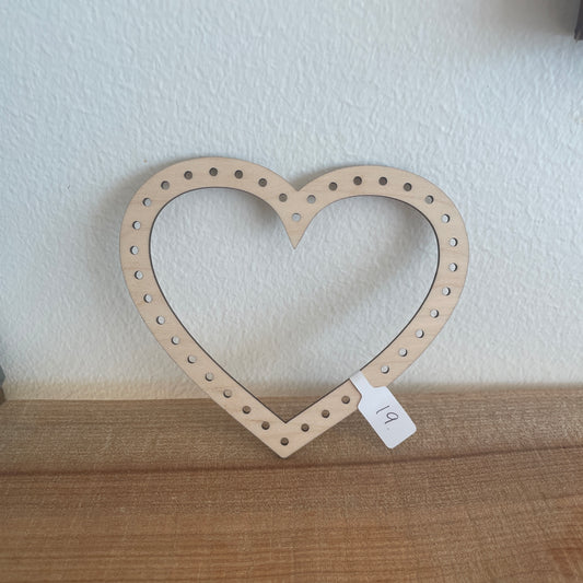 Træfigur - Hjerte 19 - 2. sortering