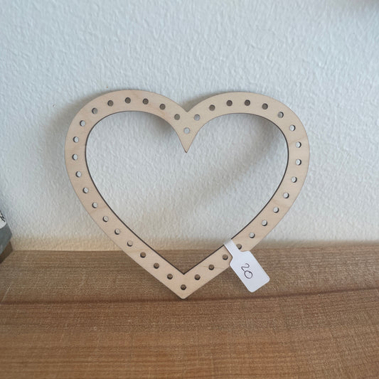 Træfigur - Hjerte 20 - 2. sortering