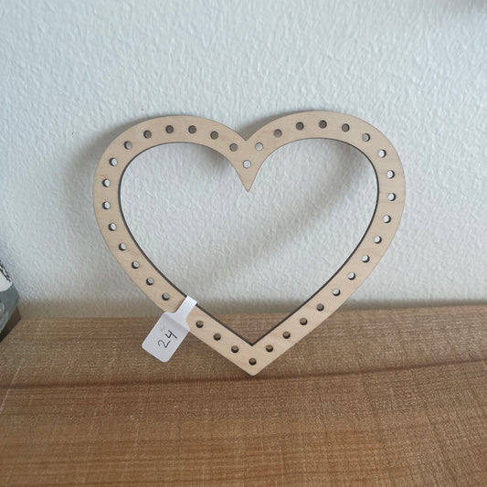 Træfigur - Hjerte 24 - 2. sortering