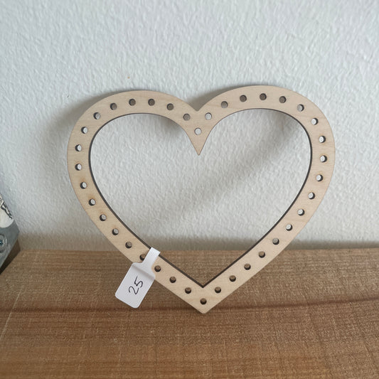 Træfigur - Hjerte 25 - 2. sortering