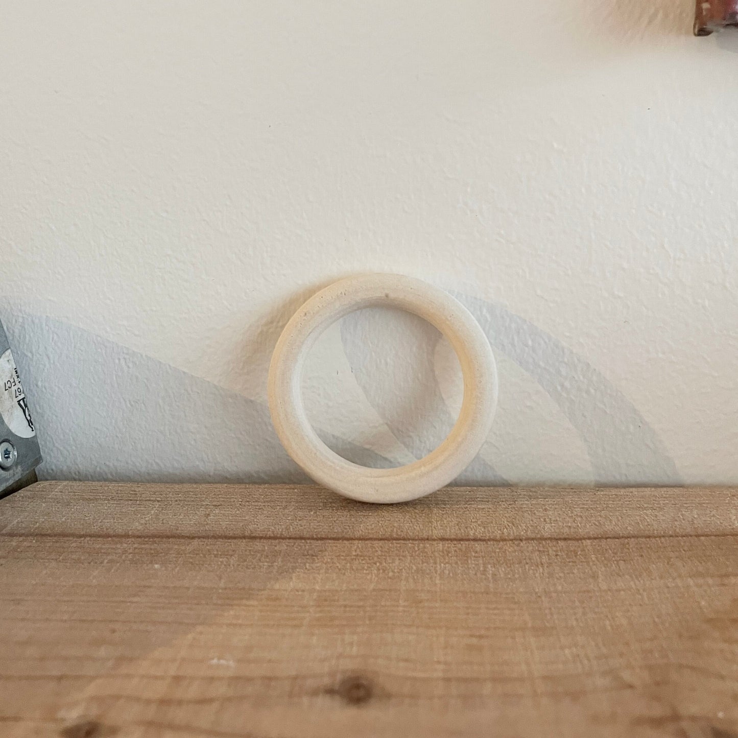 Træ ring, 6,8 cm