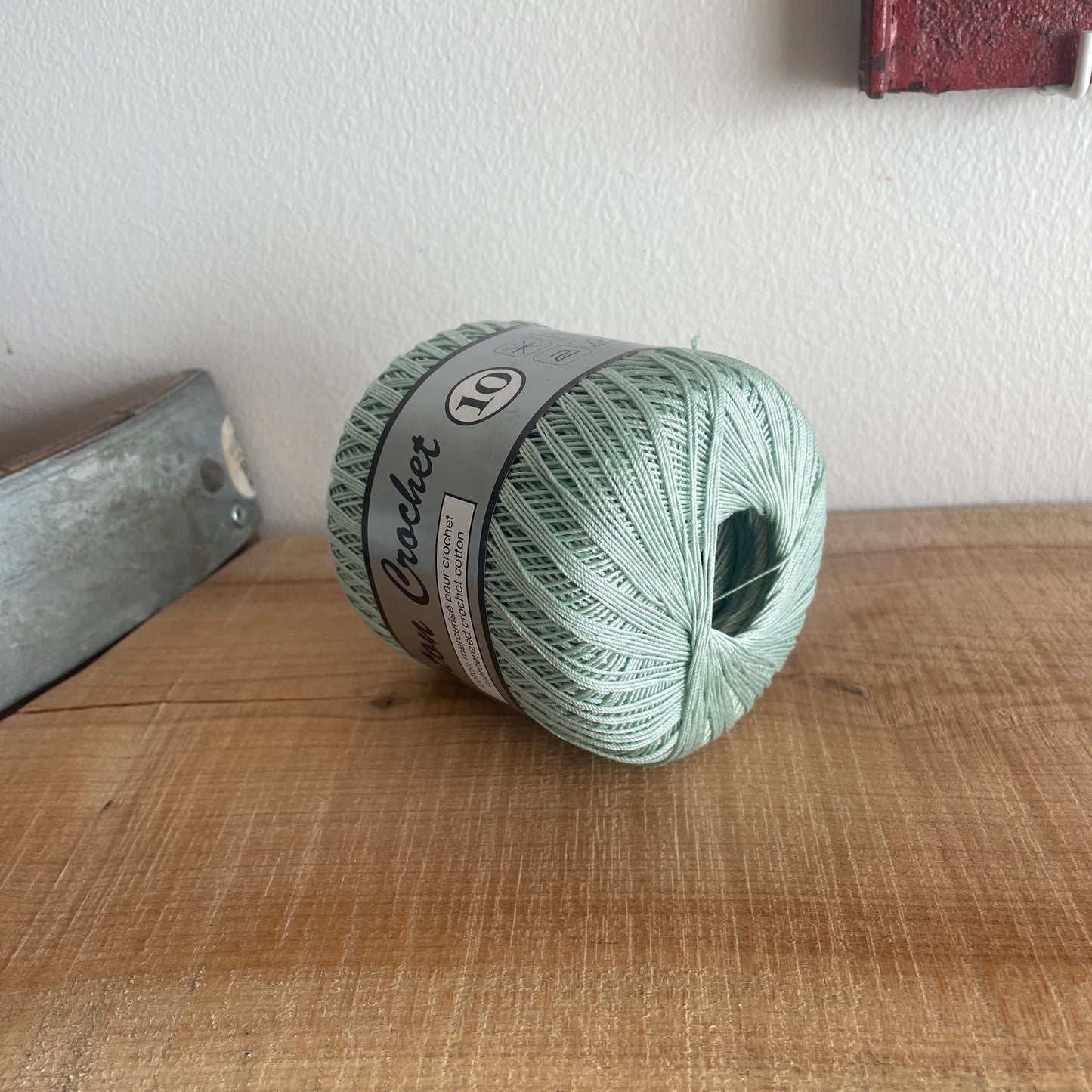 74 - Mint grøn - Coton Crochet 10