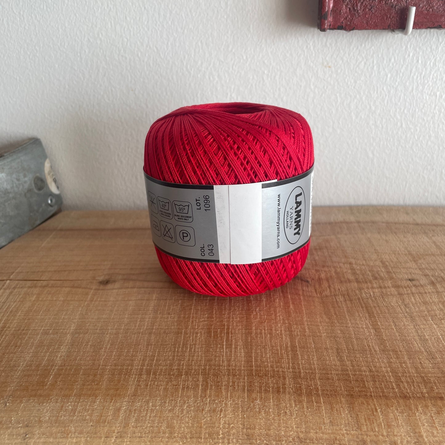 43 - Rød - Coton Crochet 10