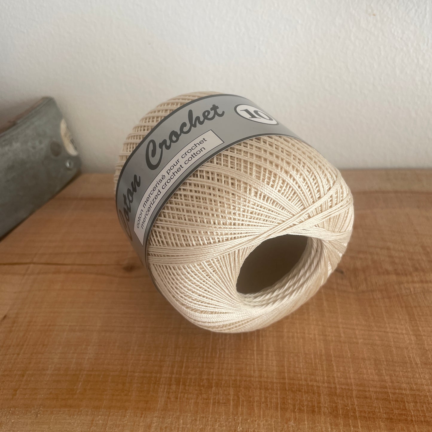 16 - Ecru - Coton Crochet 10