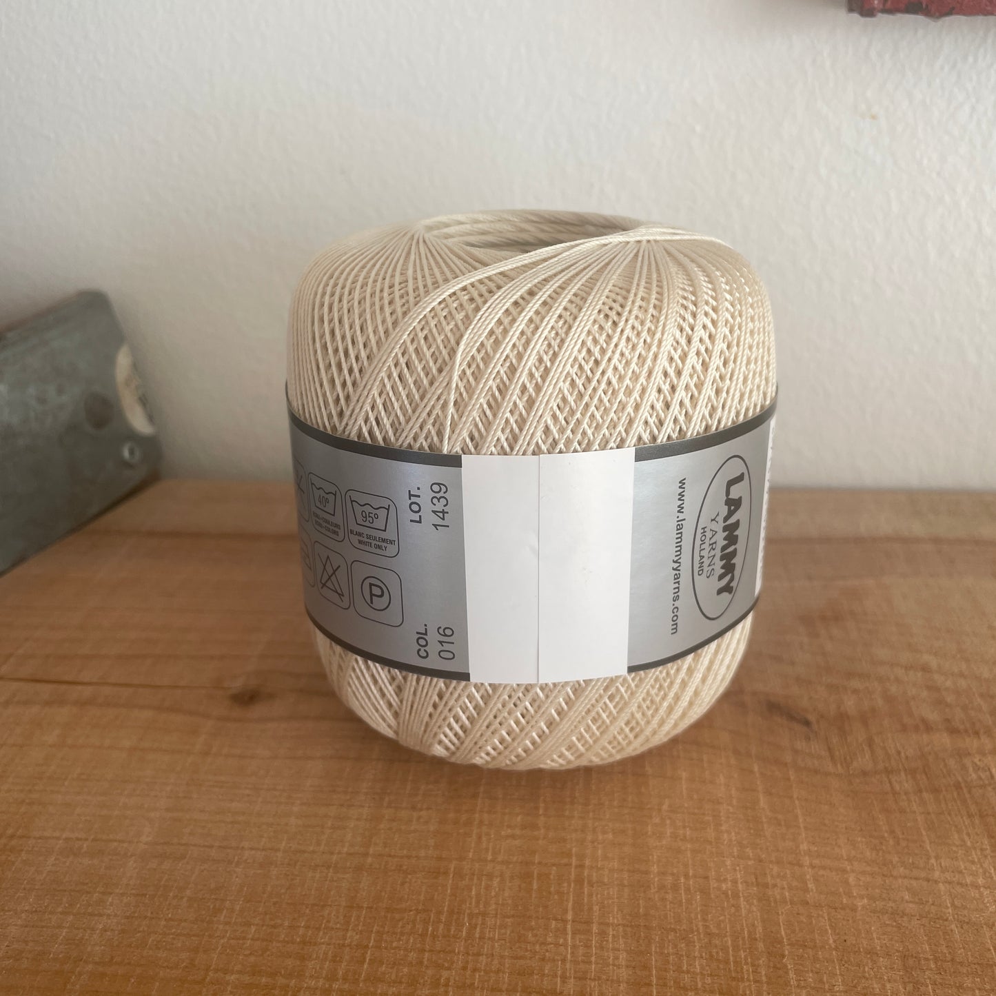 16 - Ecru - Coton Crochet 10