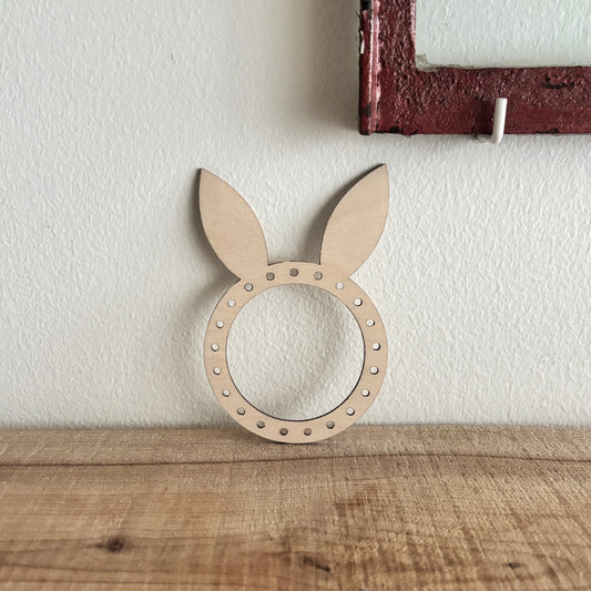 Træfigur - Kaninhovede