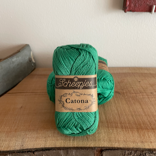 241 Catona Bomuld 8/4 Parrot green