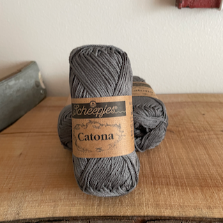 242 Catona Bomuld 8/4 Metal grey