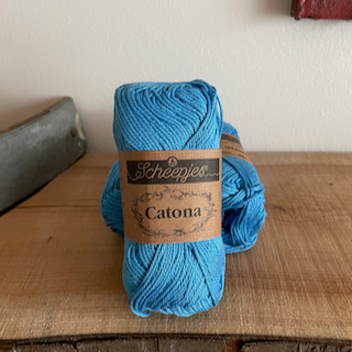 384 Catona Bomuld 8/4 Powder blue